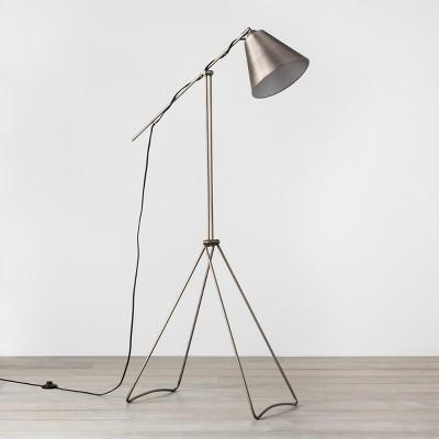 Adjustable Floor Lamp Pewter - Hearth & Hand™ with Magnolia