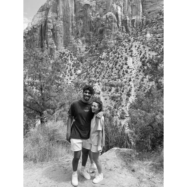 July 2021: We were on our way to Kansas City with a team of friends and stopped to sightsee along the way (Springdale, Utah)