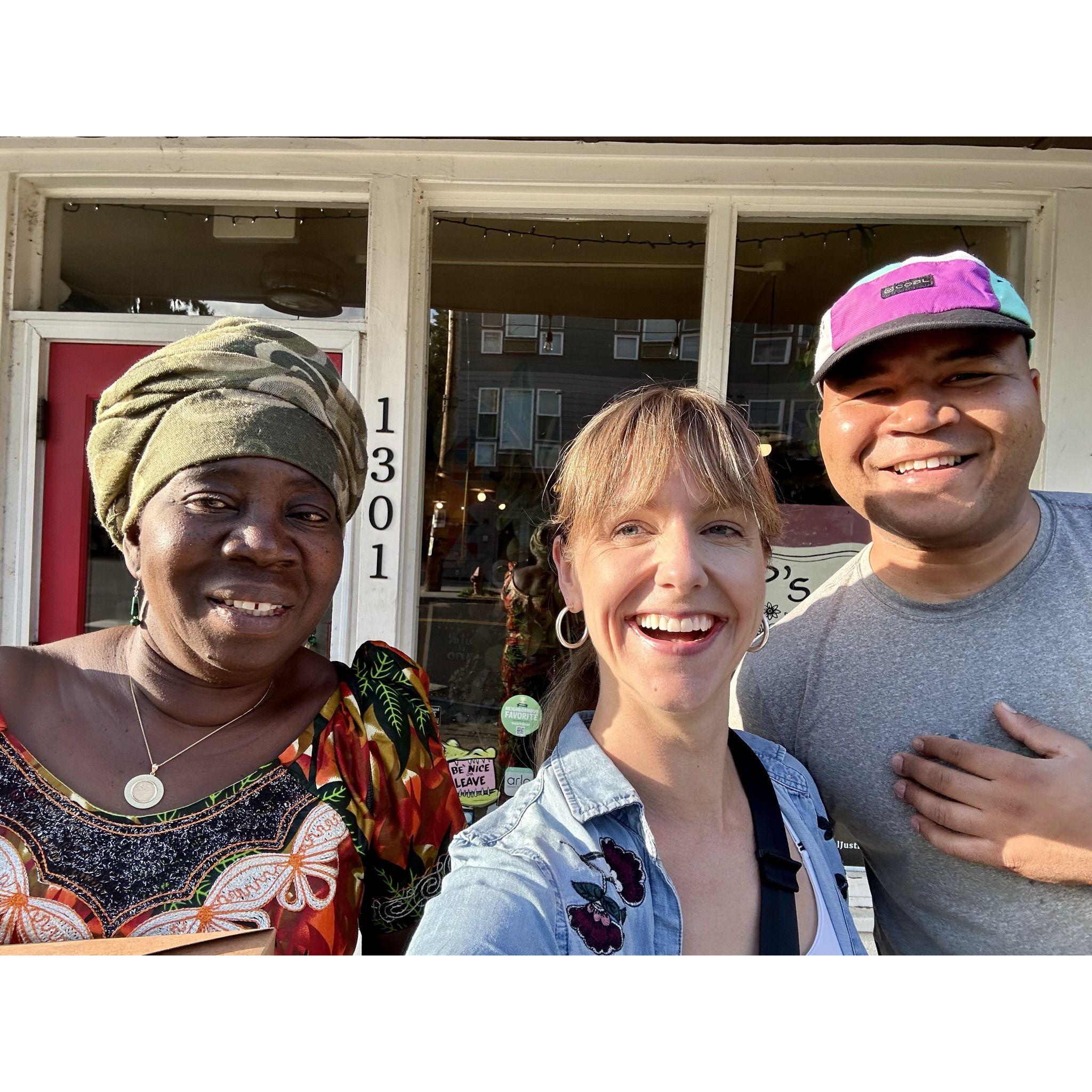 after our menu tasting!