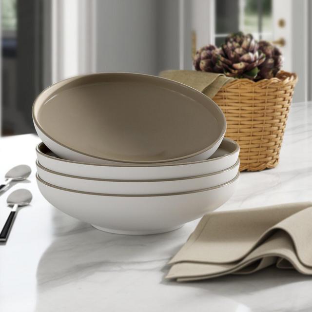 Yolanda 40 oz. Pasta Bowls (Set of 4)