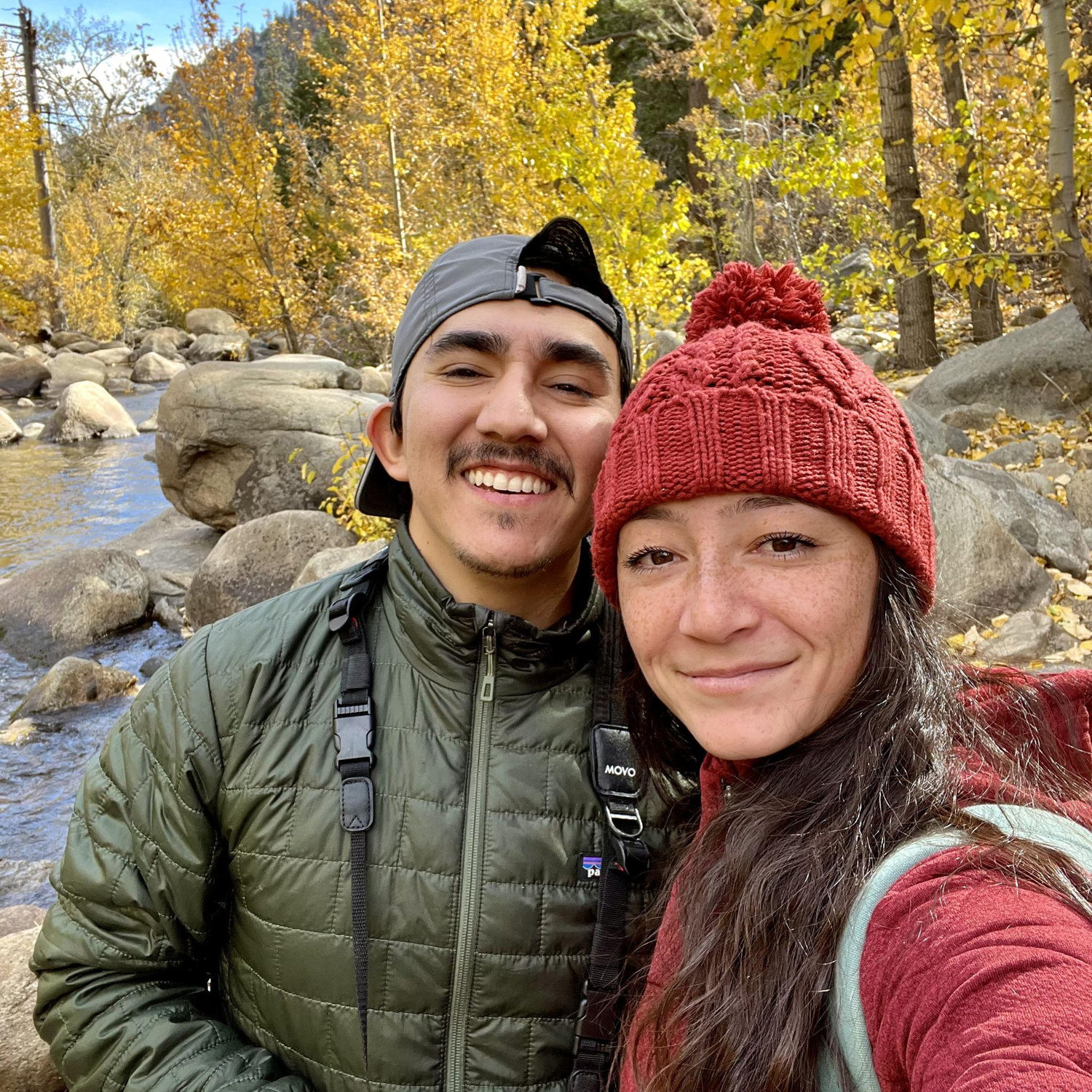 Needless to say, J&J have chased fall colors since the beginning of their relationship.