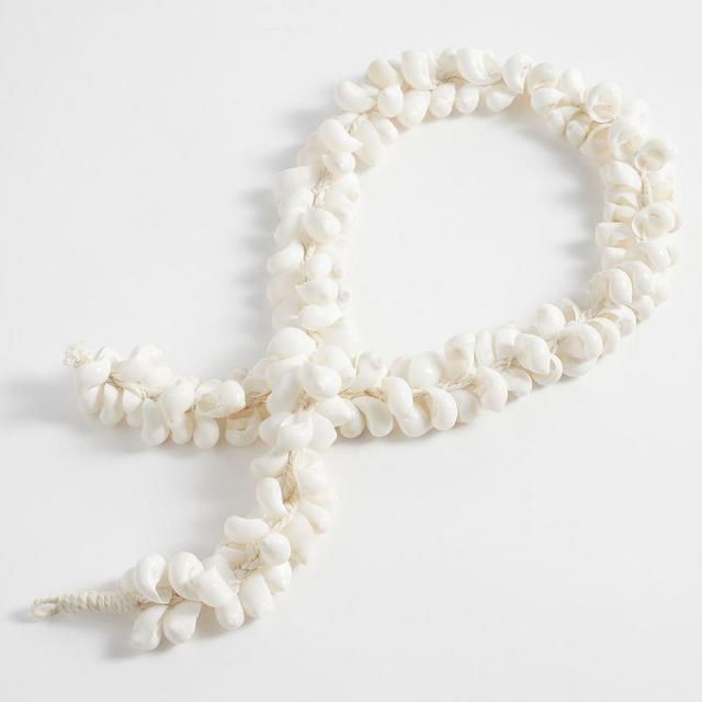 String Of Shells Garland, Small, White