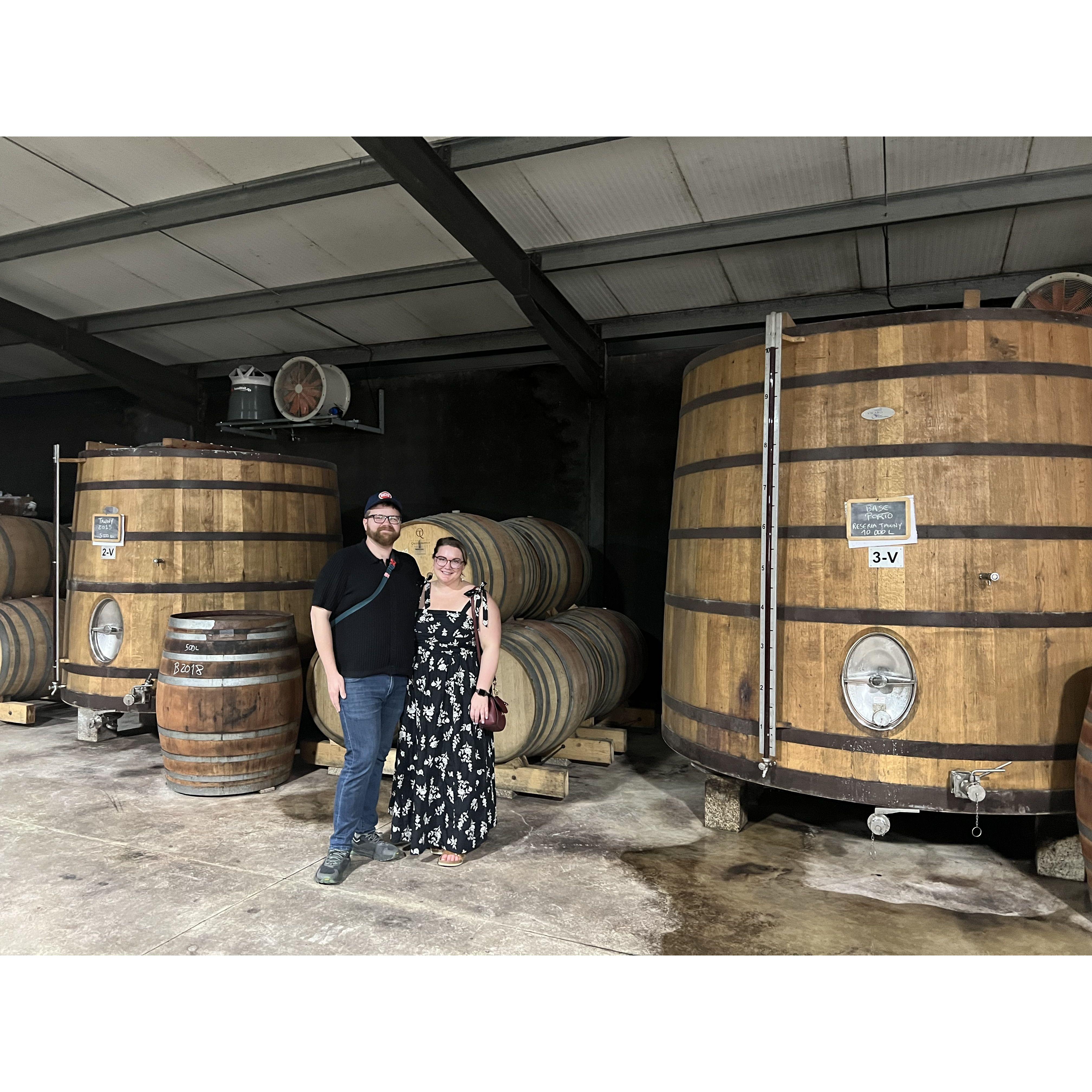 Wine touring; Douro Valley, Portugal