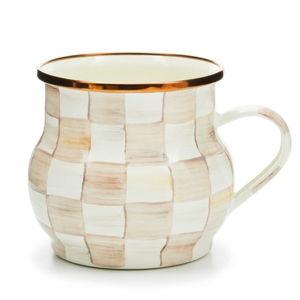 Mckenzie Childs | Mocha Check Mug