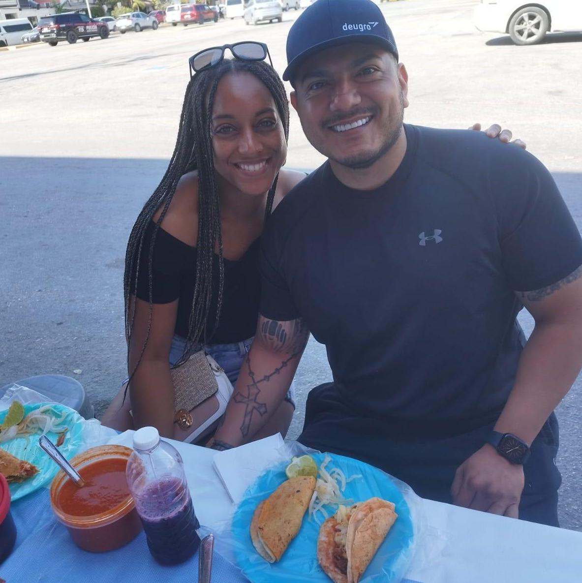 Taco tour in old town Tulum