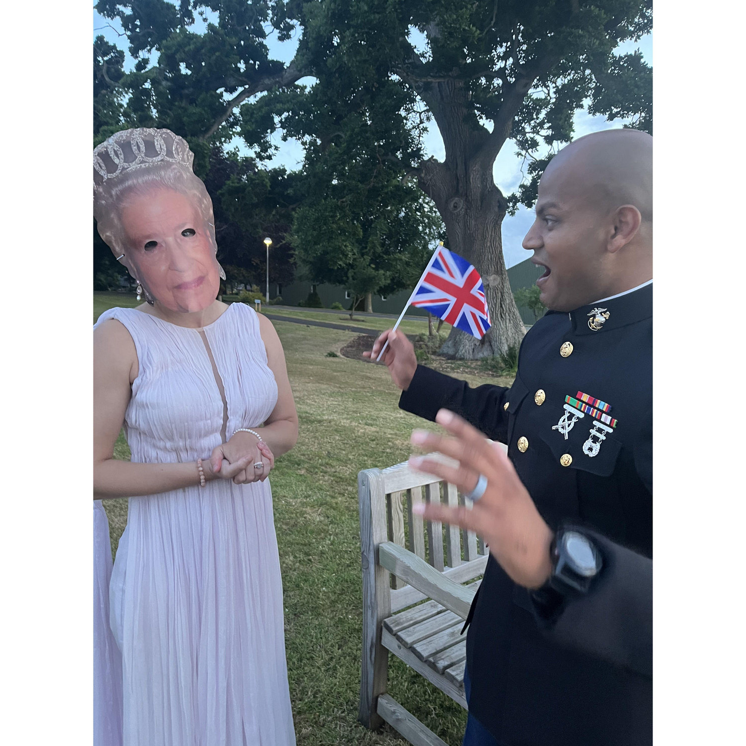 Meeting the Queen