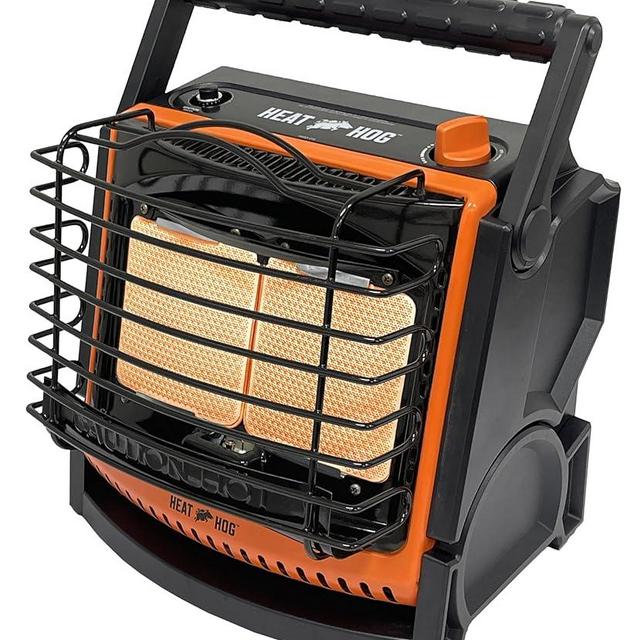 Heat Hog 18,000 BTU Indoor/Outdoor Portable Propane Heater for Garage, Camping, Hunting, Outdooor Sports, Fishing, Boating or RVs
