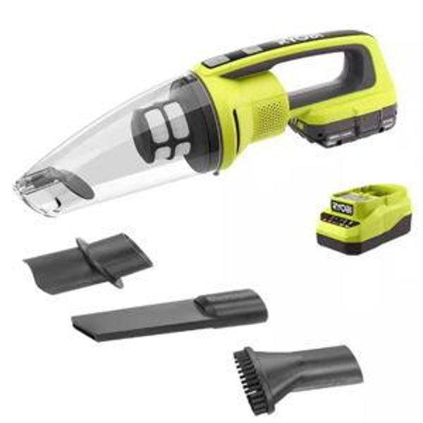 Handheld Cordless Ryobi Vacuum and Battery