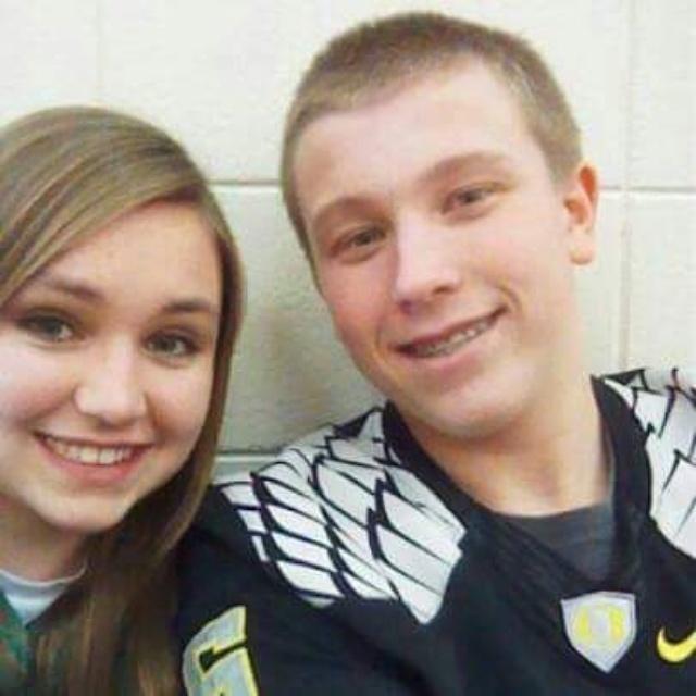 January 2014 - Our very first picture together