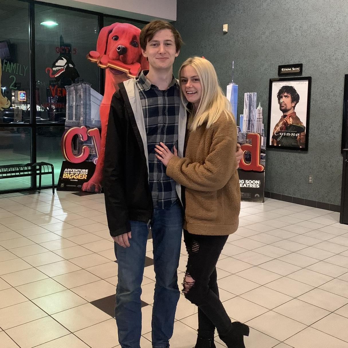 Our first date!
