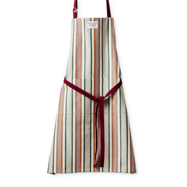 Williams Sonoma Autumn Stripe Apron