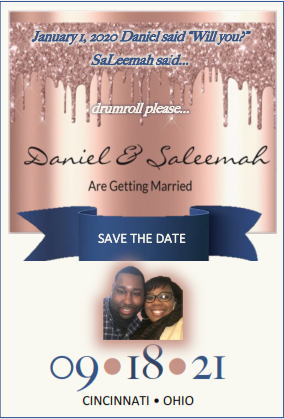 The Wedding Website of Sa-Leemah Jihad and Daniel Cunningham