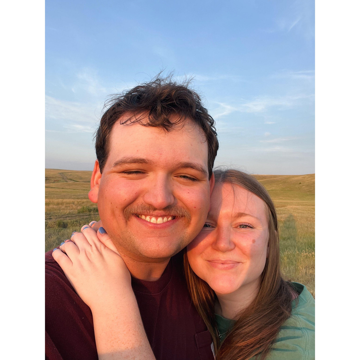 Kauy got to show me around South Dakota last summer