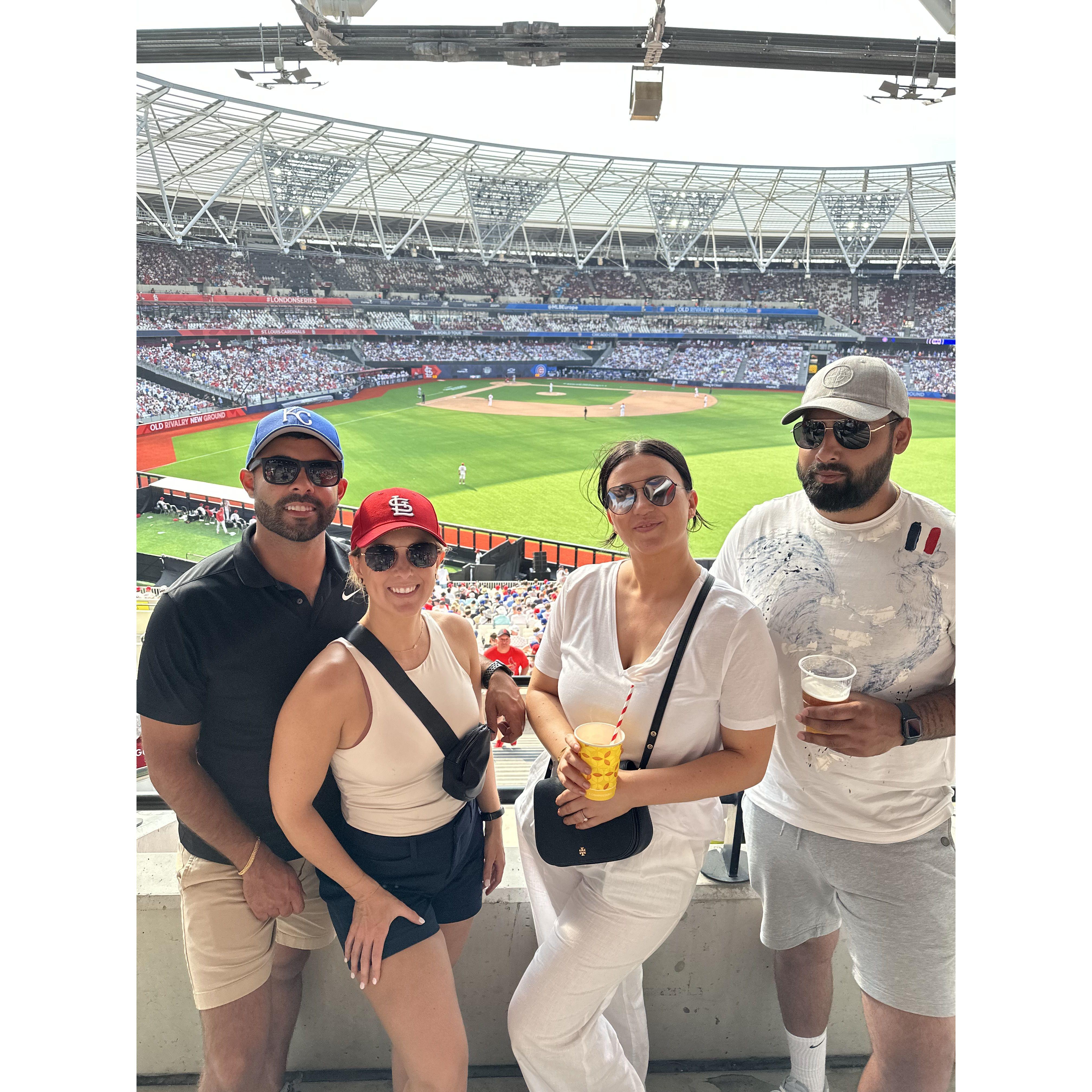 Cubs V Cards in London 2023