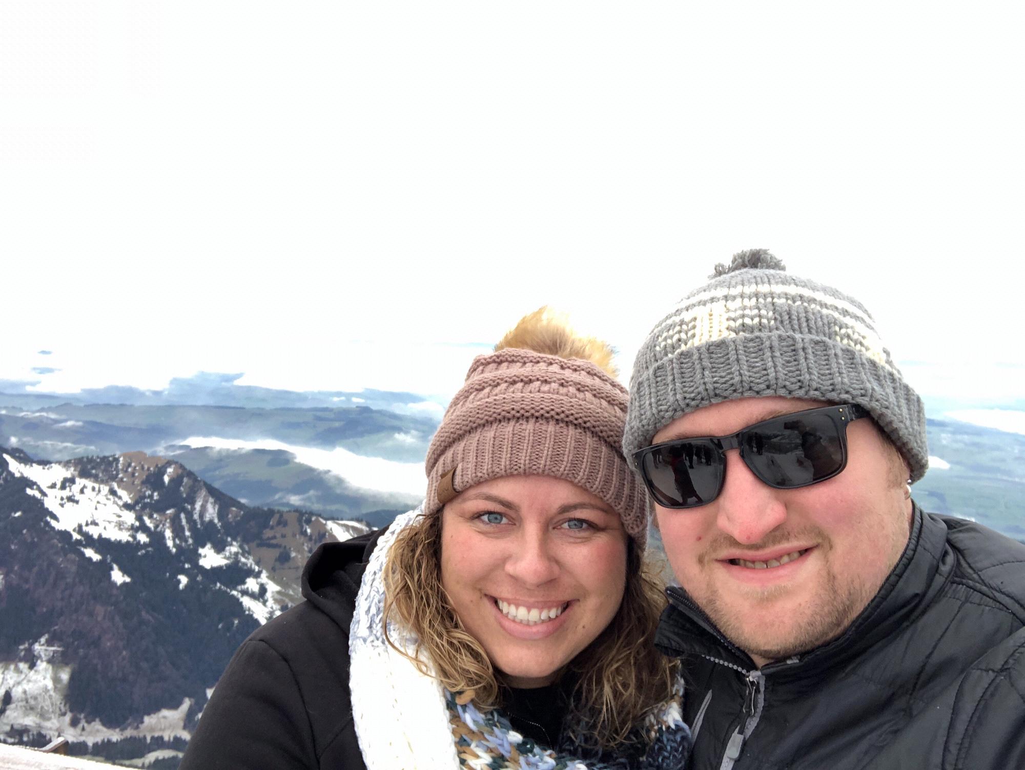 Top of Mt. Pilatus in Switzerland