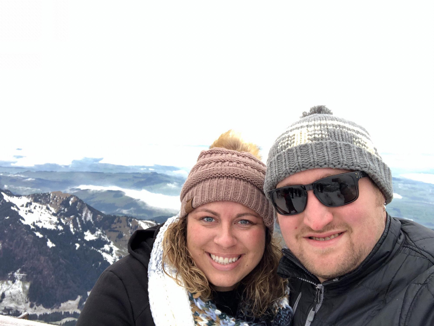 Top of Mt. Pilatus in Switzerland