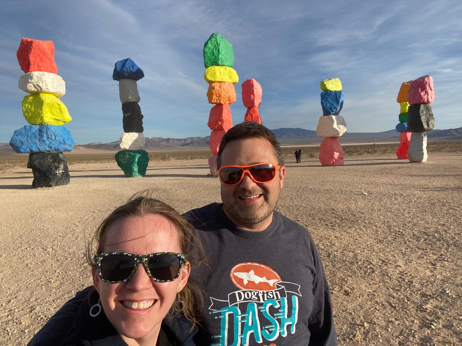Seven Magic Mountains - Vegas - March 2022