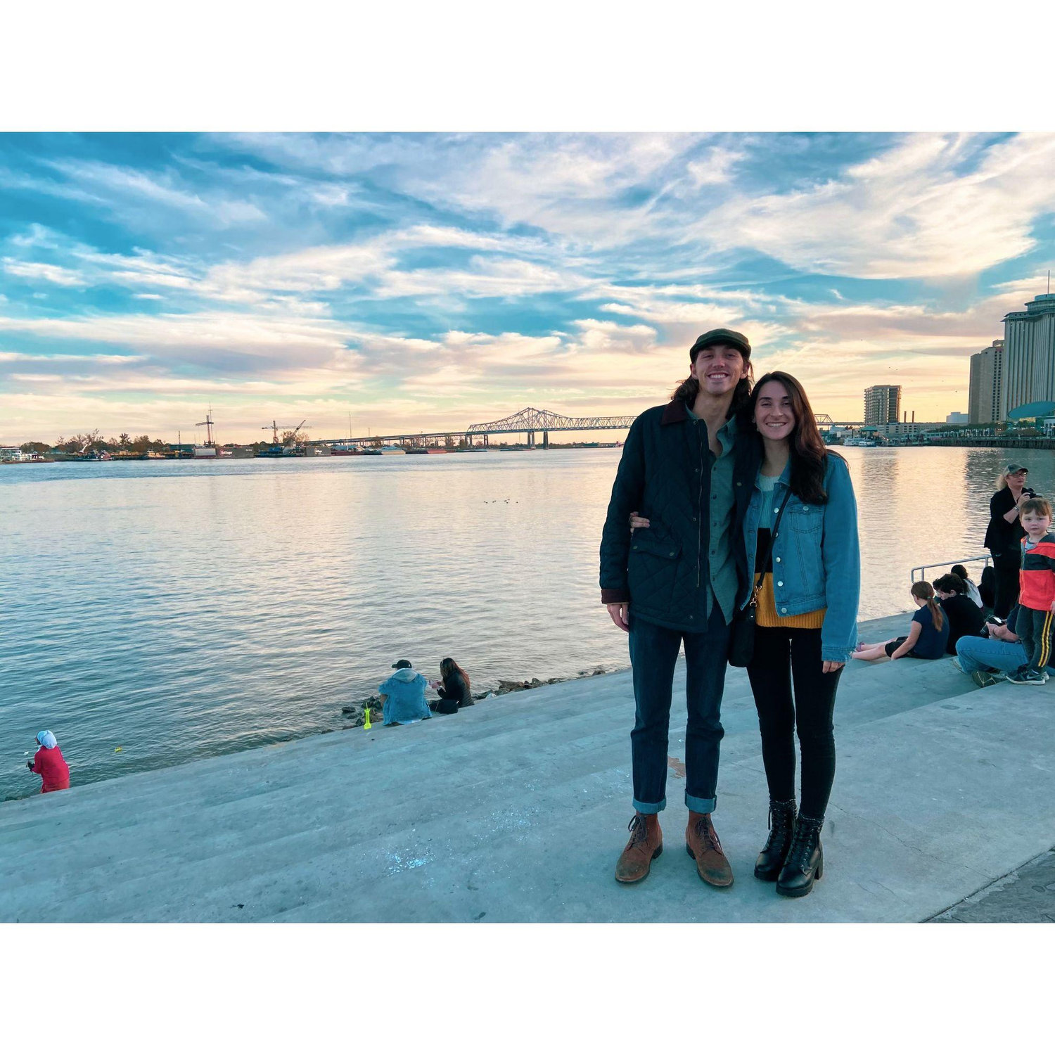December 2020 in NoLA- first time meeting Jacob's siblings!