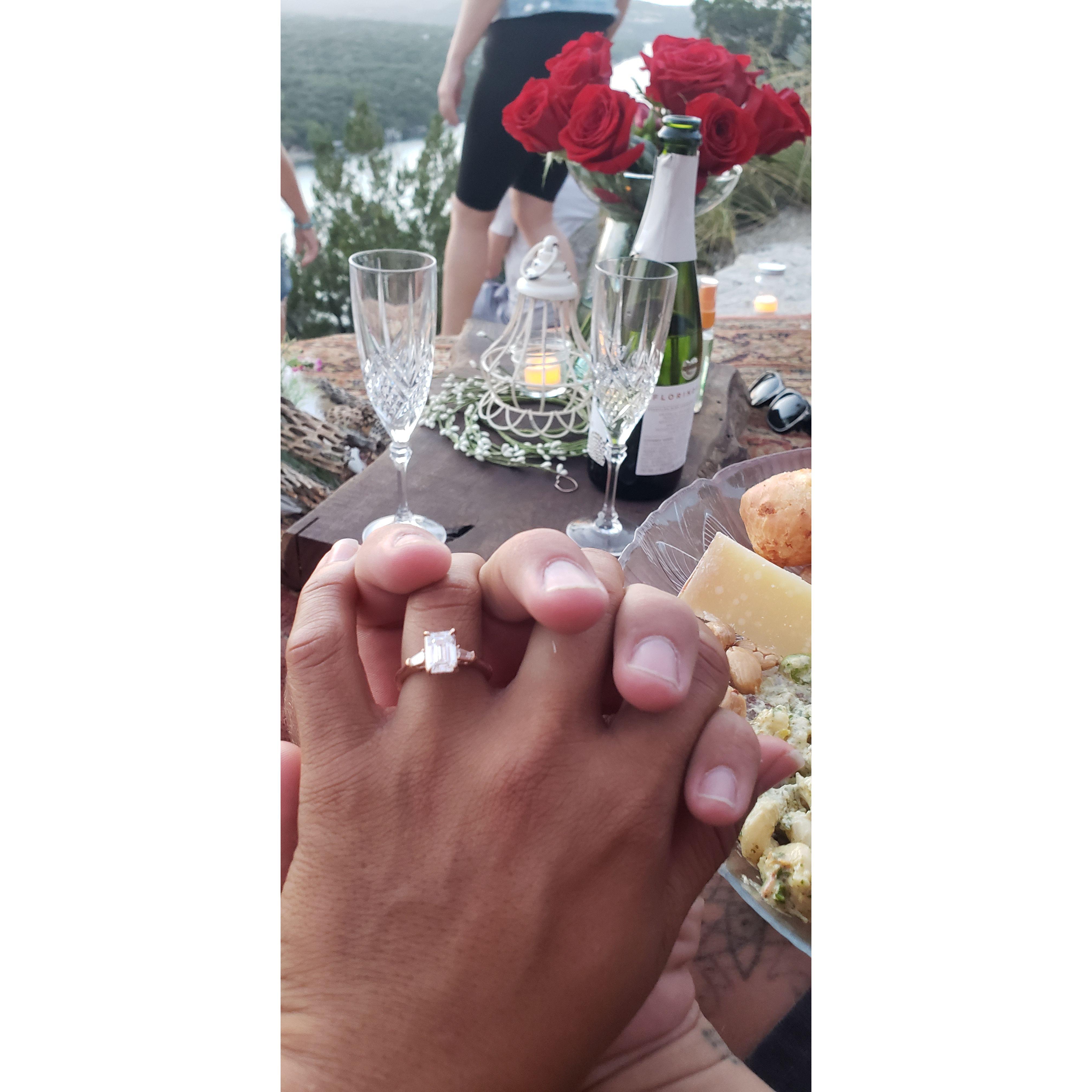 July 31, 2022 I said yes!