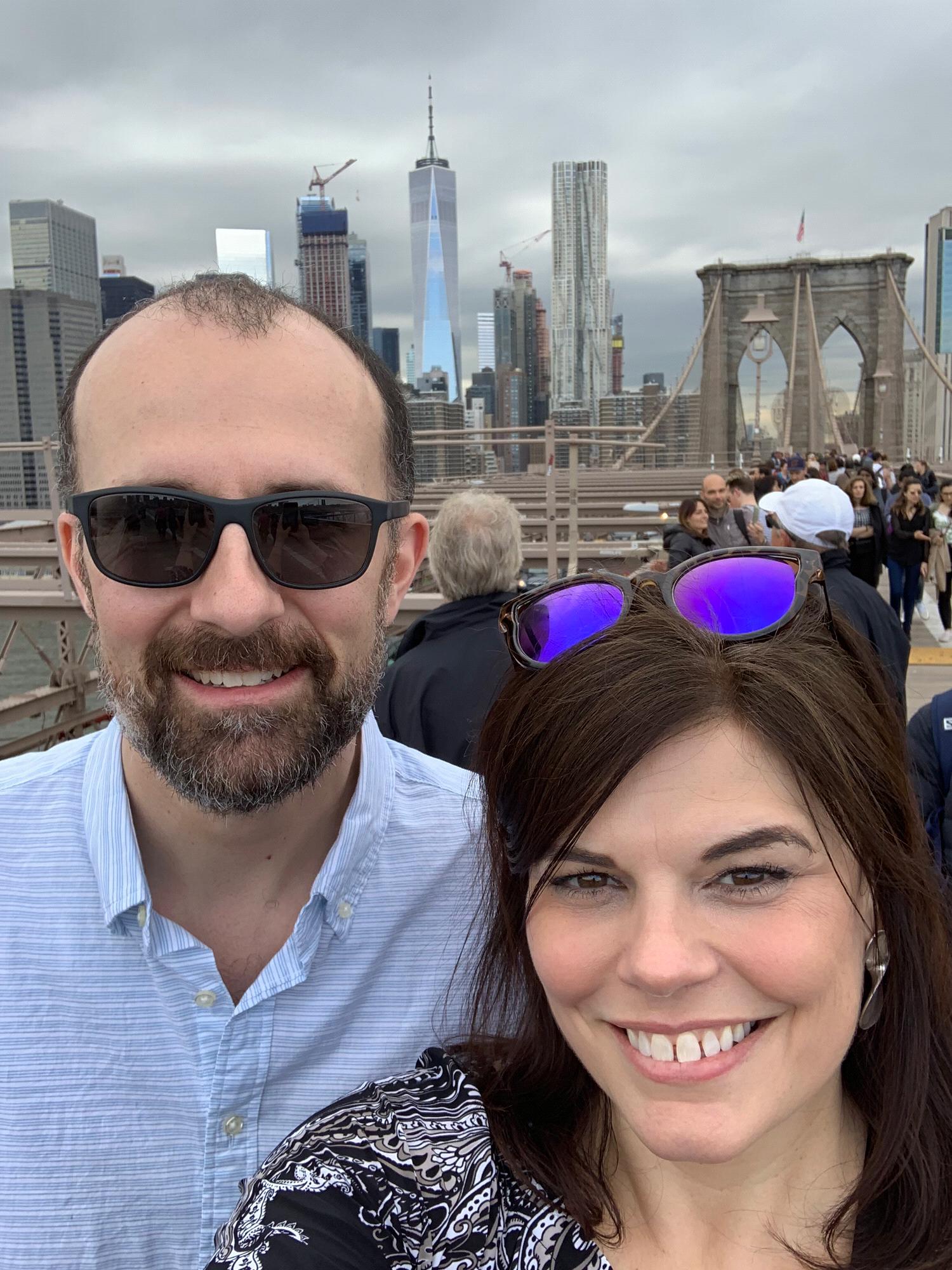 Brooklyn Bridge and Freedom Tower