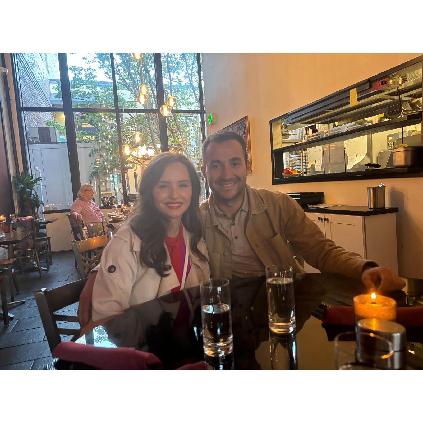 Date night with Renatos parents..