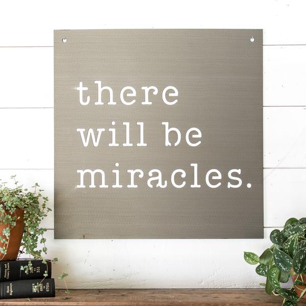 Miracles Sign