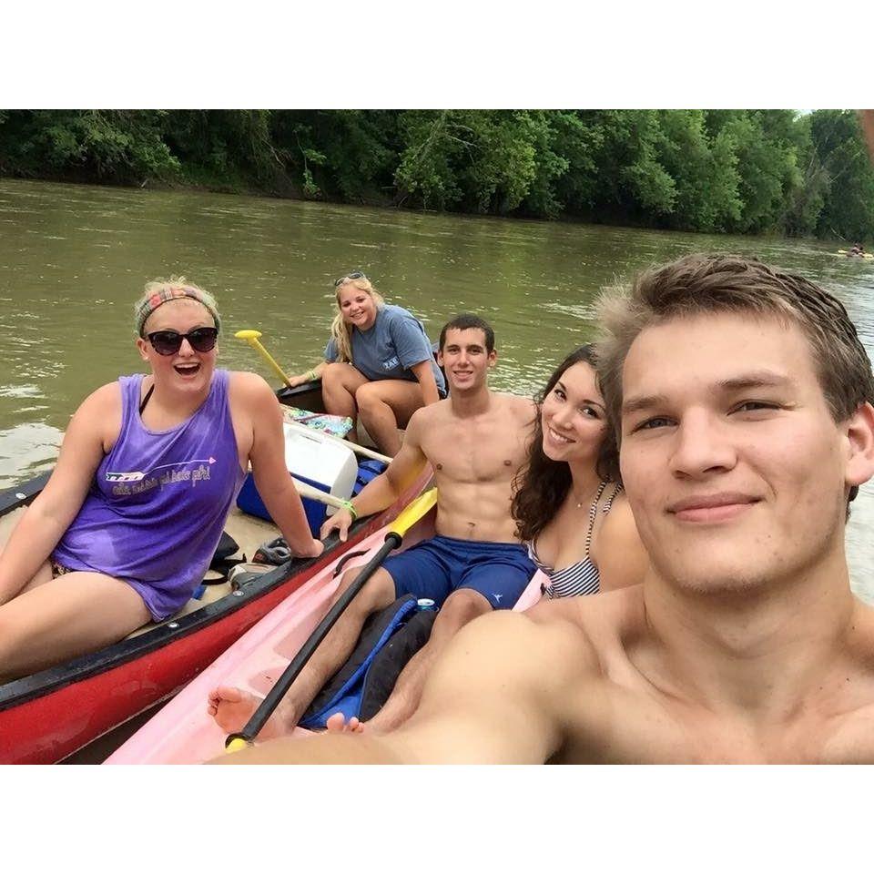 2016 - The first time I met some of Matthew's friends :)