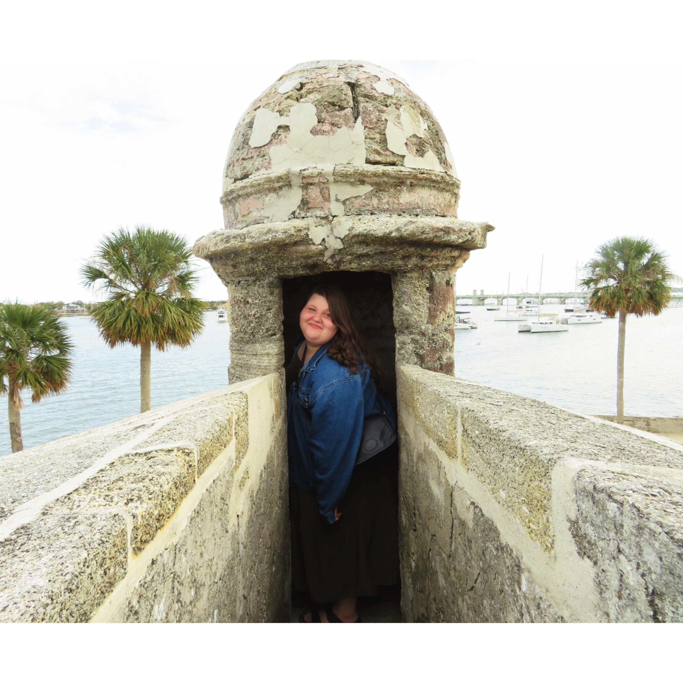 Jenna stole a peace of the fort from in there.