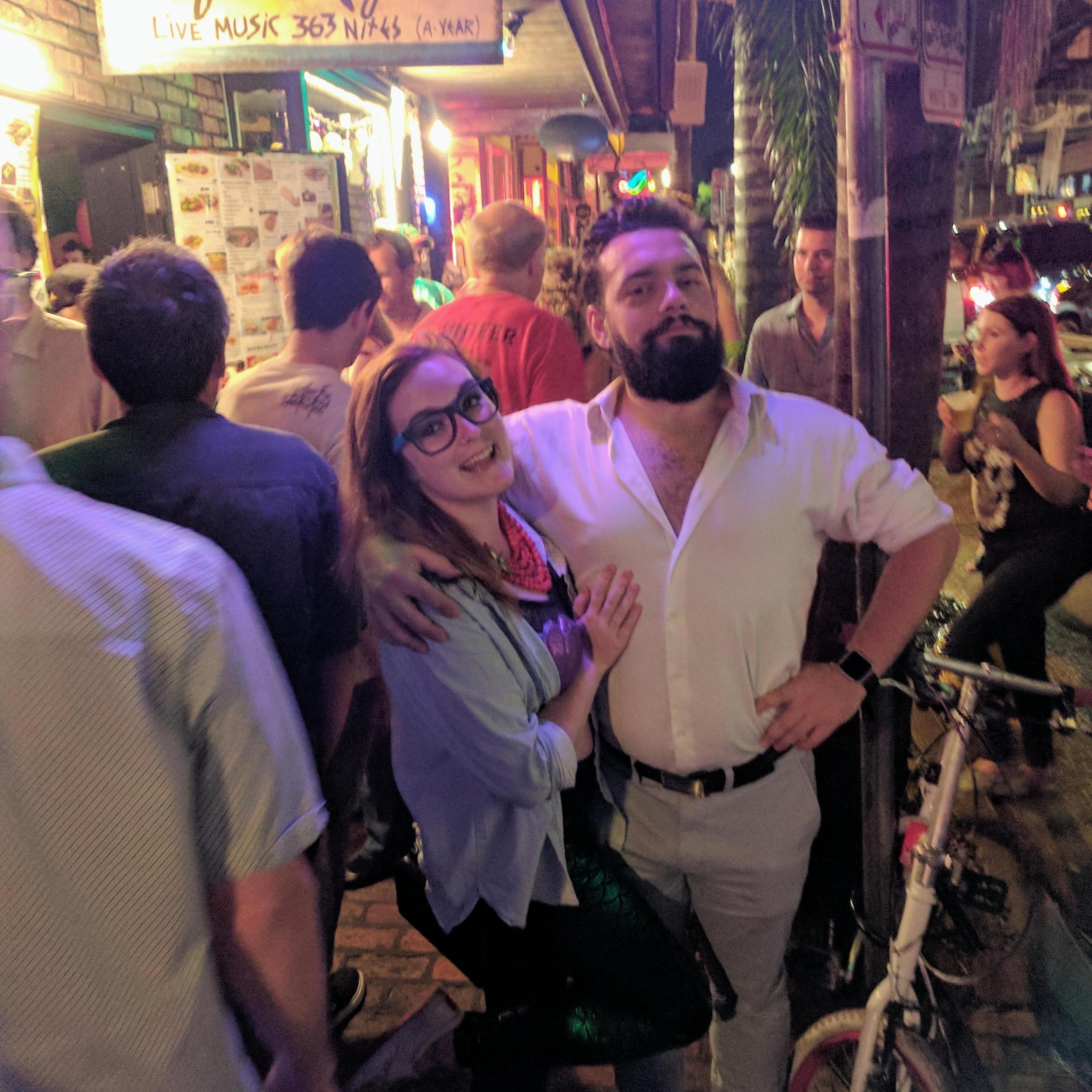 Halloween in New Orleans, Hipster Ariel + Eric, 2017