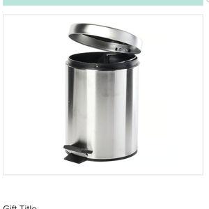 Heritage 5-Liter Chrome Trash Can with Soft Close Lid - Boscov's