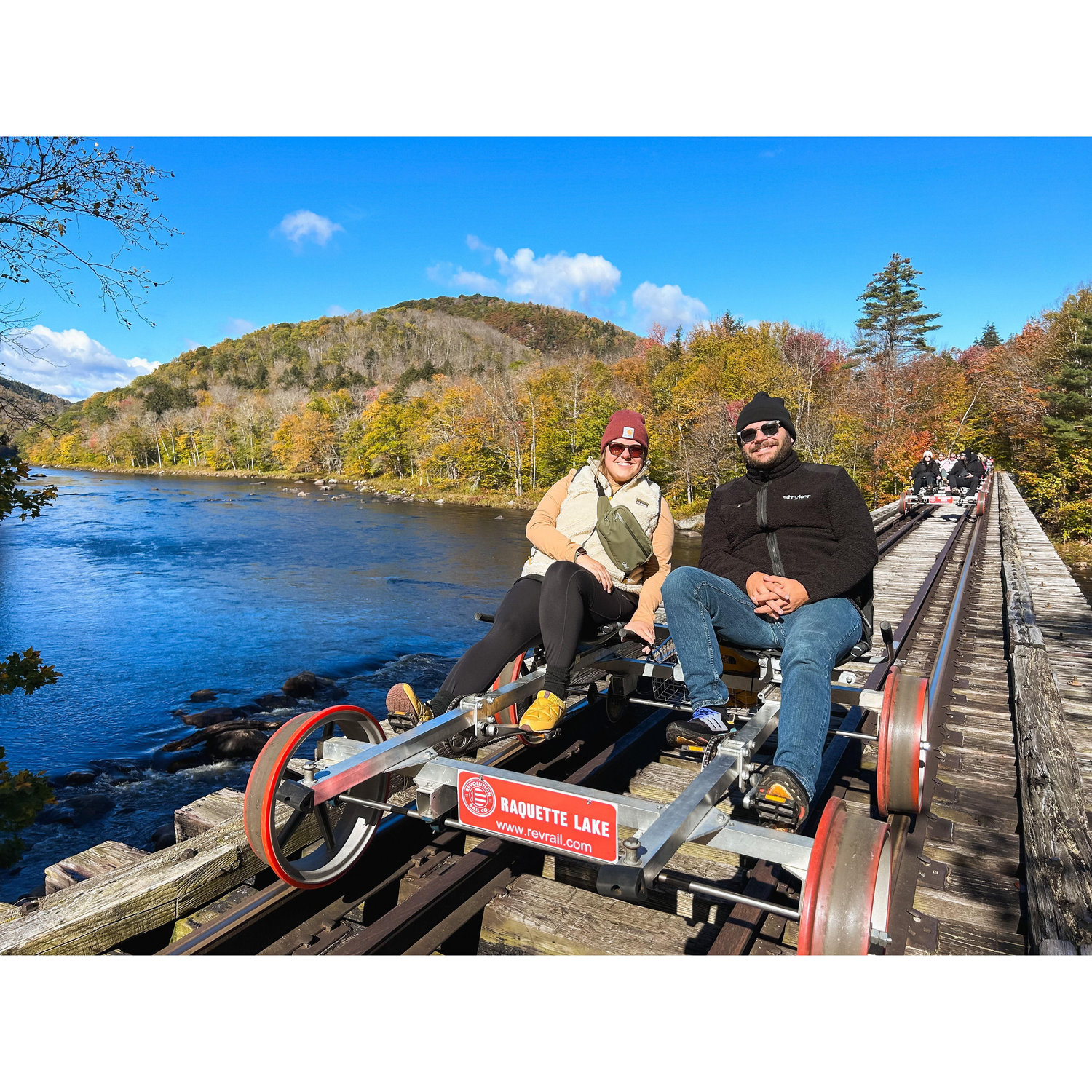 Revolution Rail Ride in the Adirondack Mountains