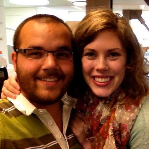2nd year of grad school together at the San Francisco Conservatory of Music library...where we spent hours of our time