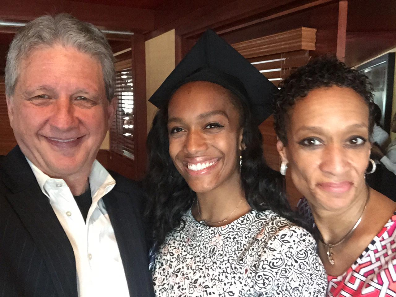 Denise, Chuck, and mom