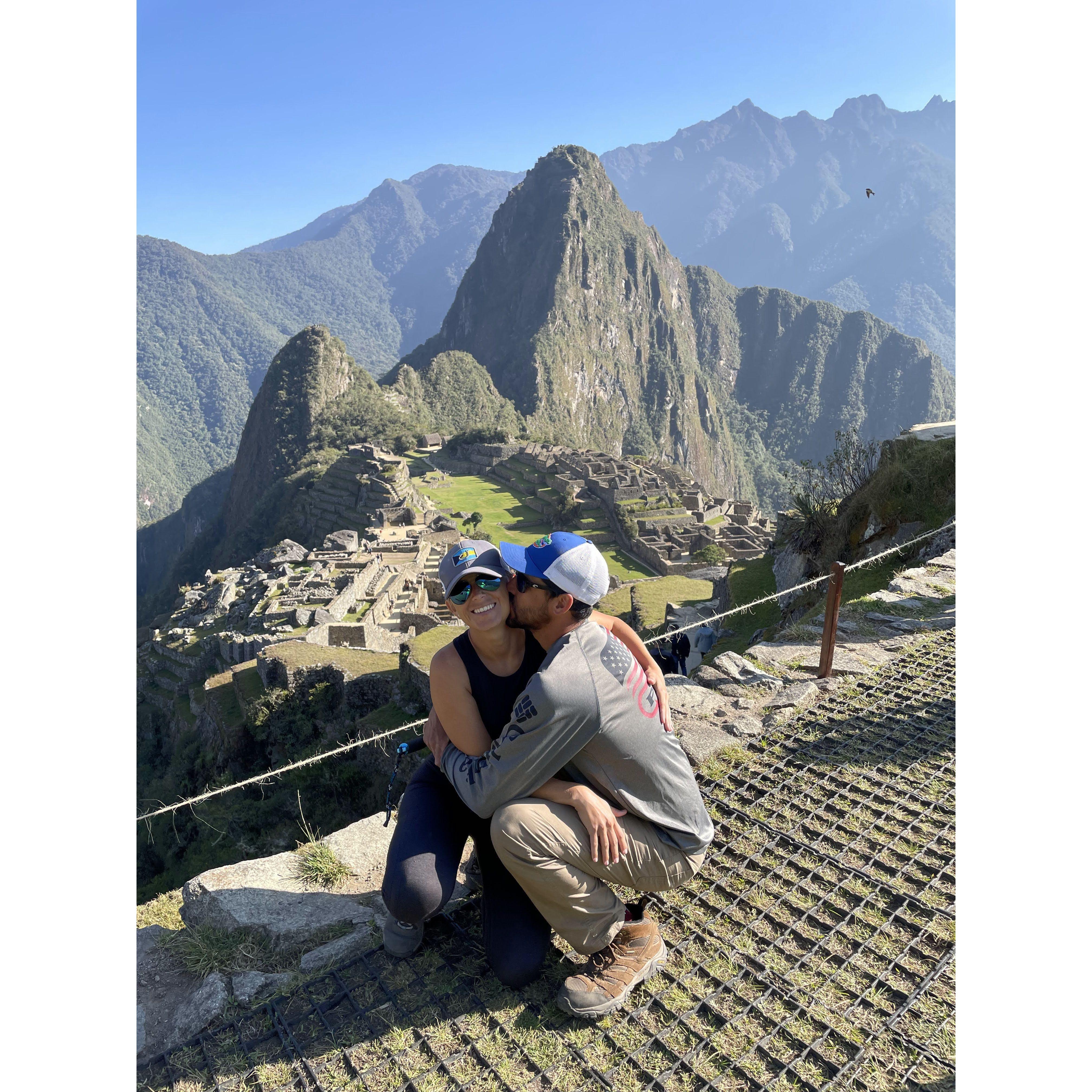 Machu Picchu, Peru - where everyone thought Carlos was going to propose - August 2022
