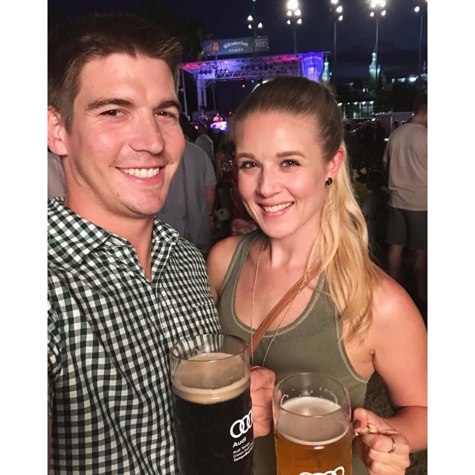 Prost! Our first Oktoberfest - who knew it would become an annual tradition?