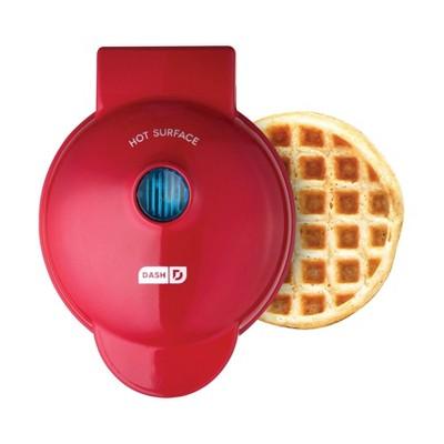 Dash Mini Waffle Maker (Silver)