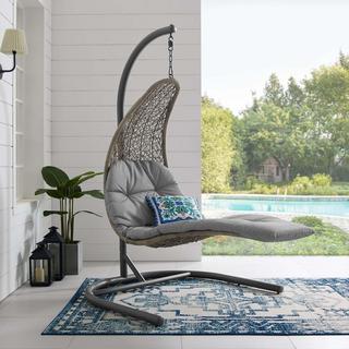 Landscape Hanging Chaise Lounge Outdoor Swing Chair