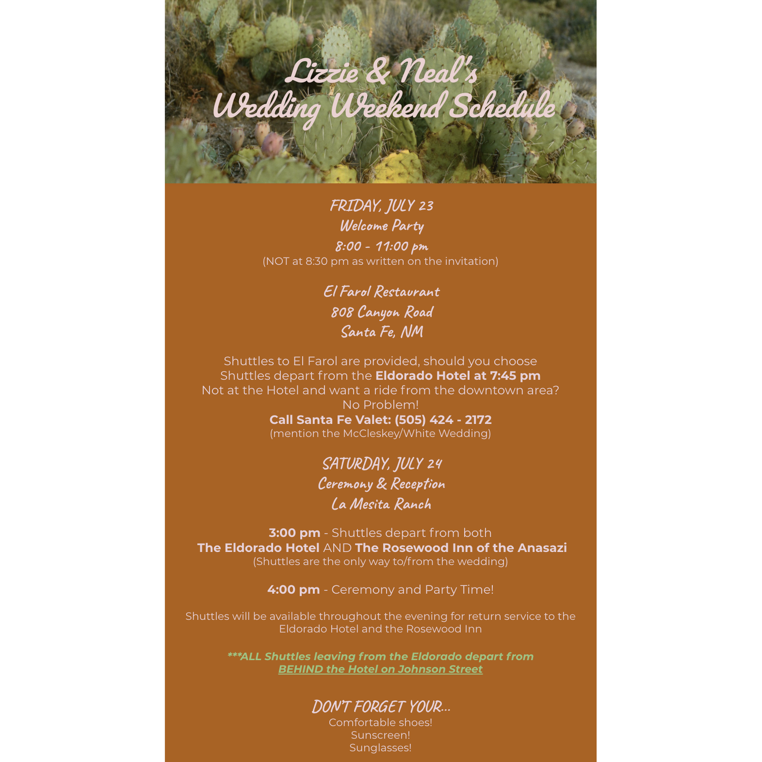 We can't wait to celebrate with you!