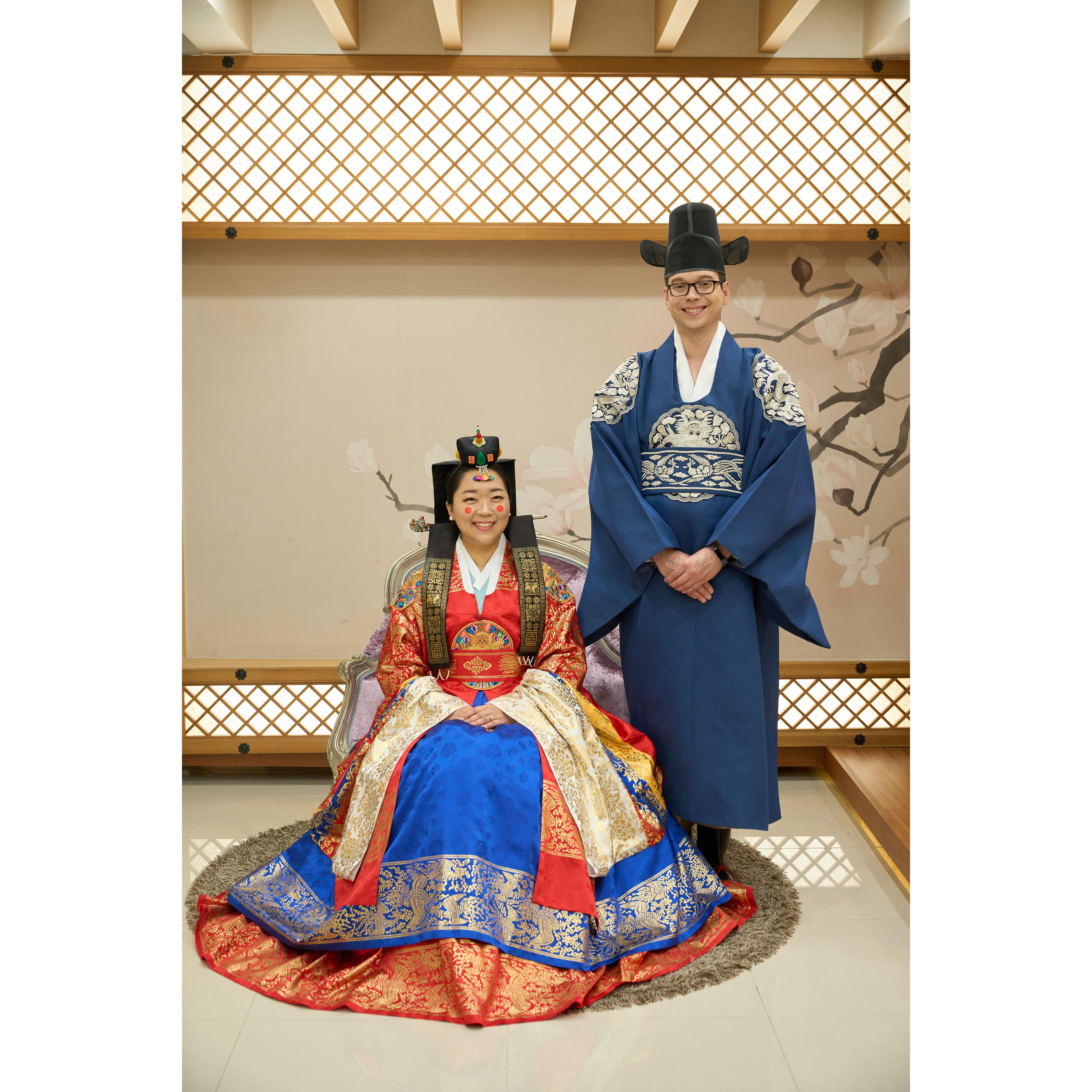 Traditional wedding in Seoul, South Korea