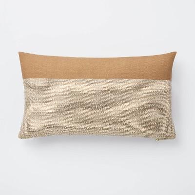 Color Block Throw Pillow