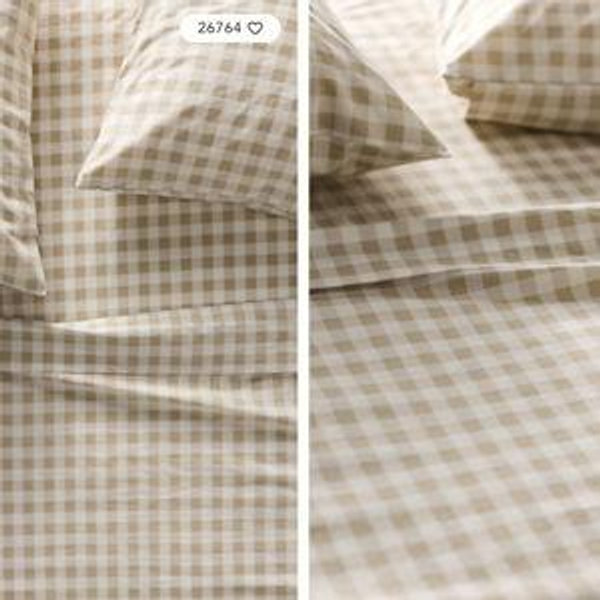 Organic Cotton Percale Printed Sheet Set