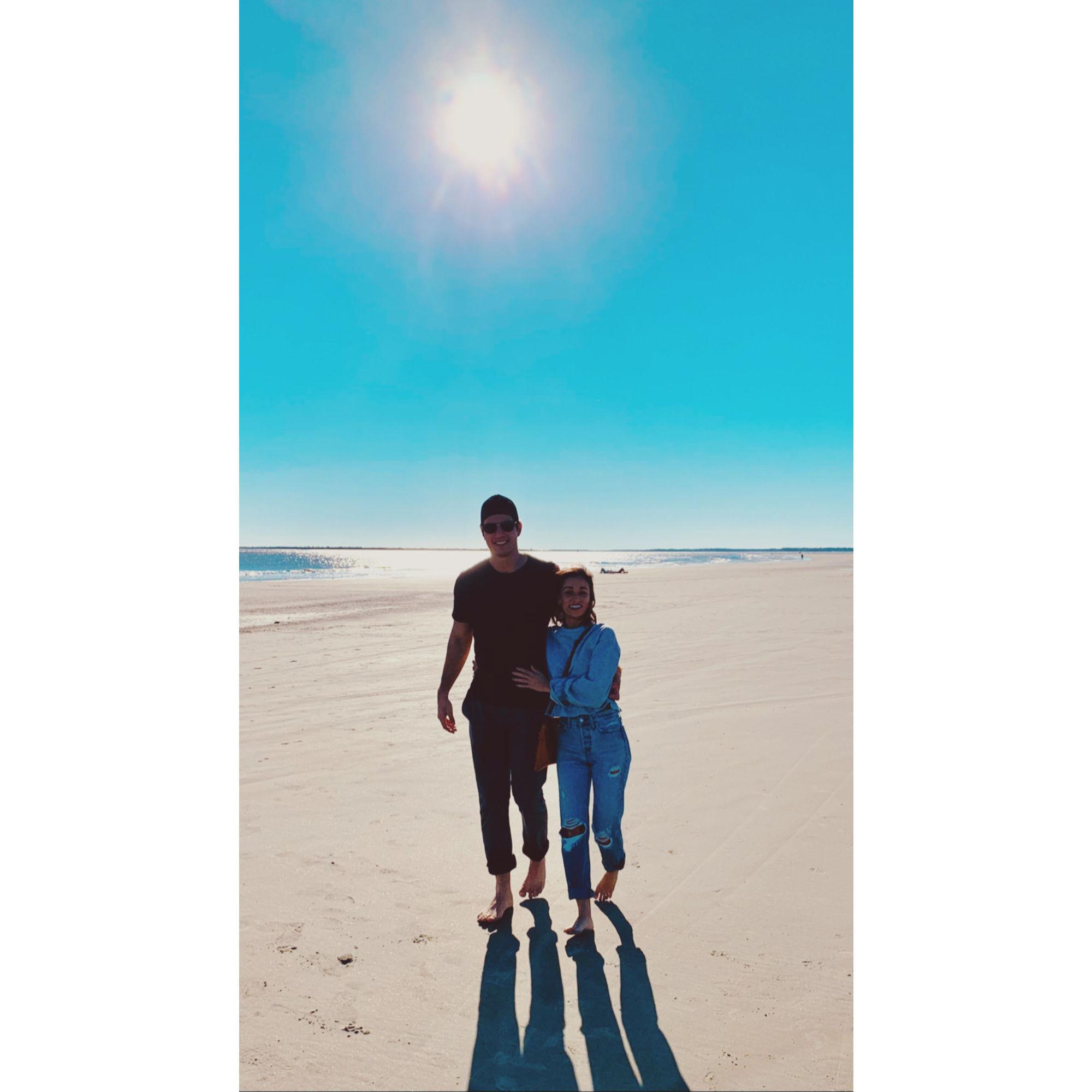 One of many South Carolina beach walks.