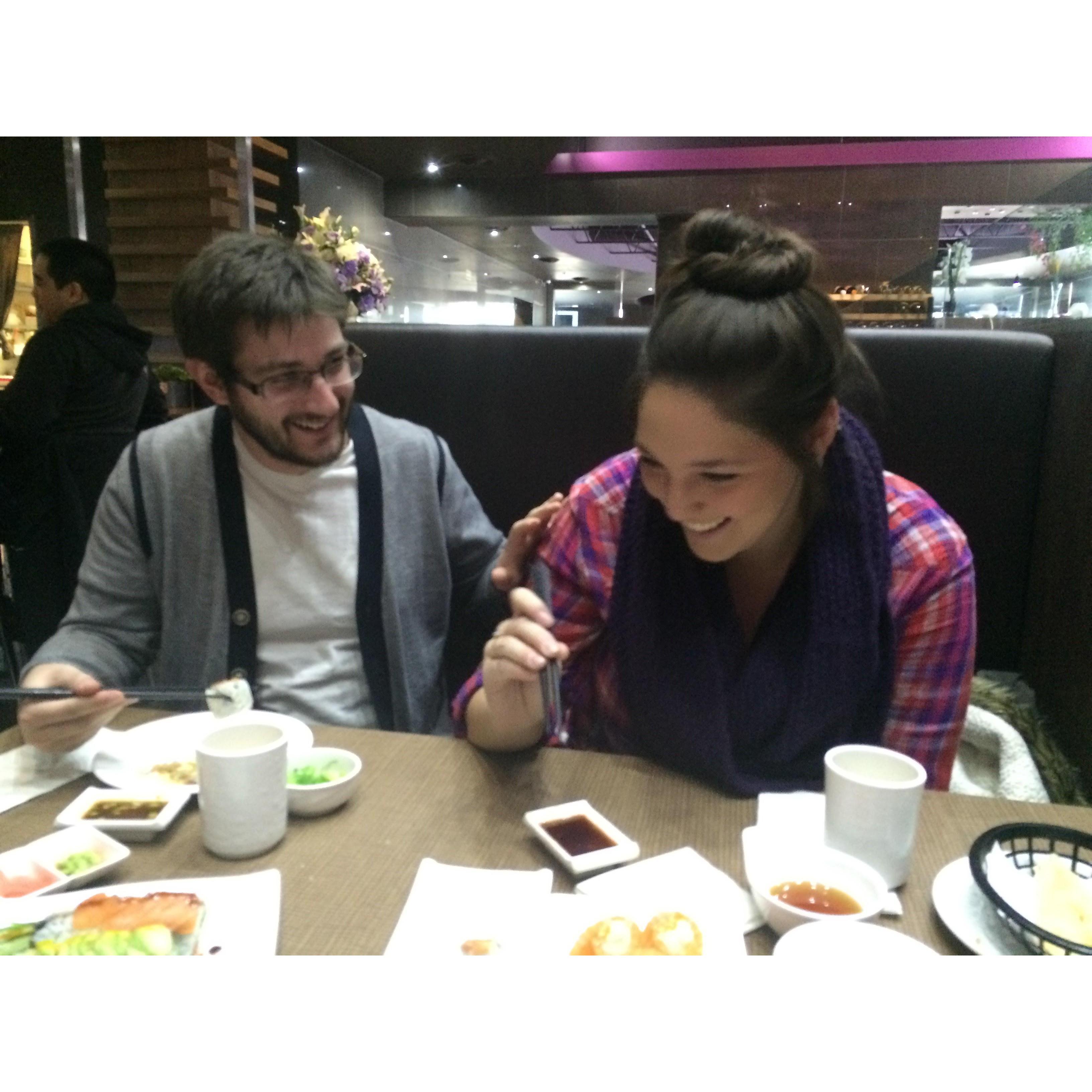 What did one sushi say to the other?
Wassup, B?!
- November 26