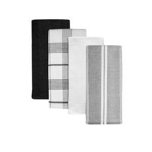 4 Piece Waffle Kitchen Towel