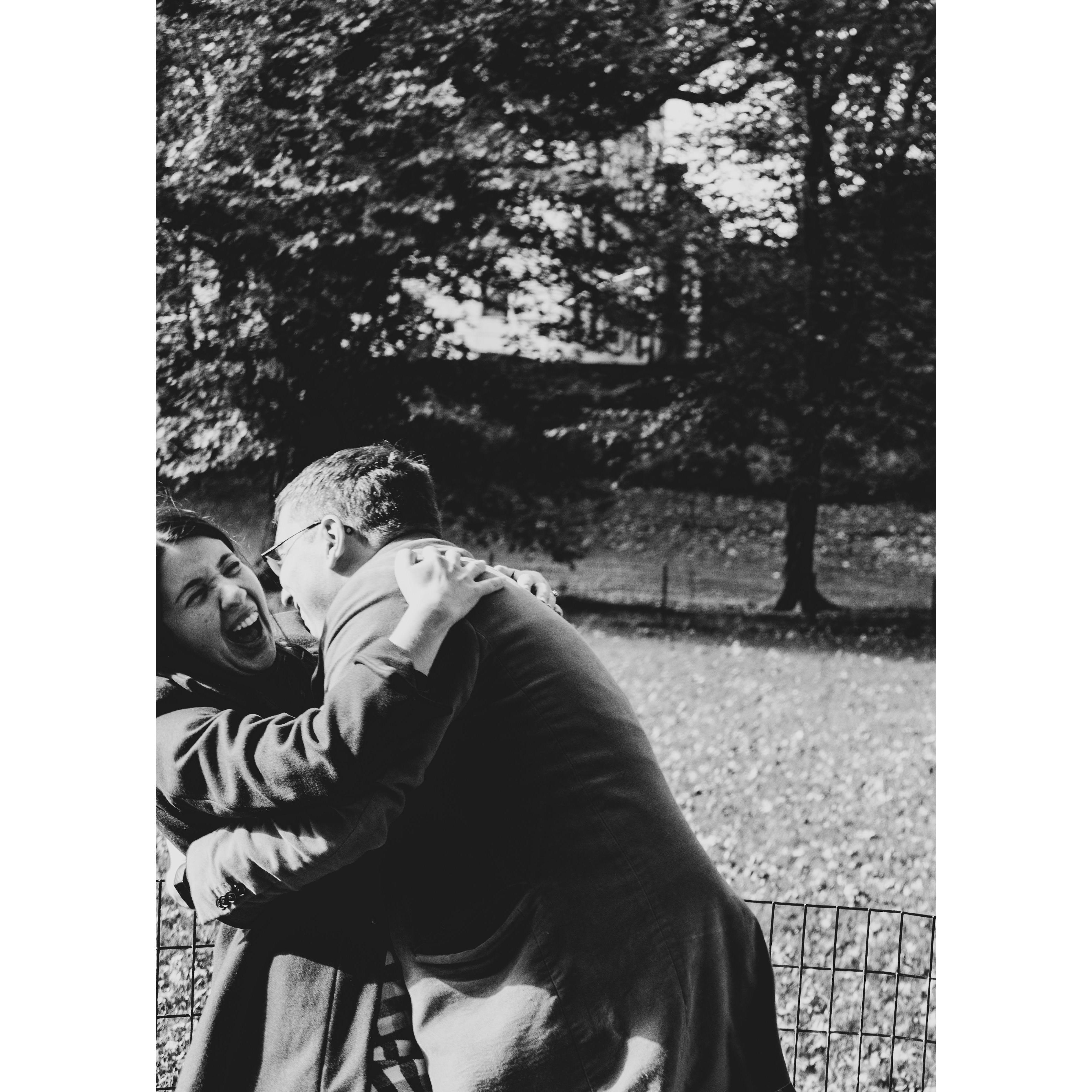 Central Park, November 2019. A photo where we first met. Amazing capture by Alisa Zeljeznjak.