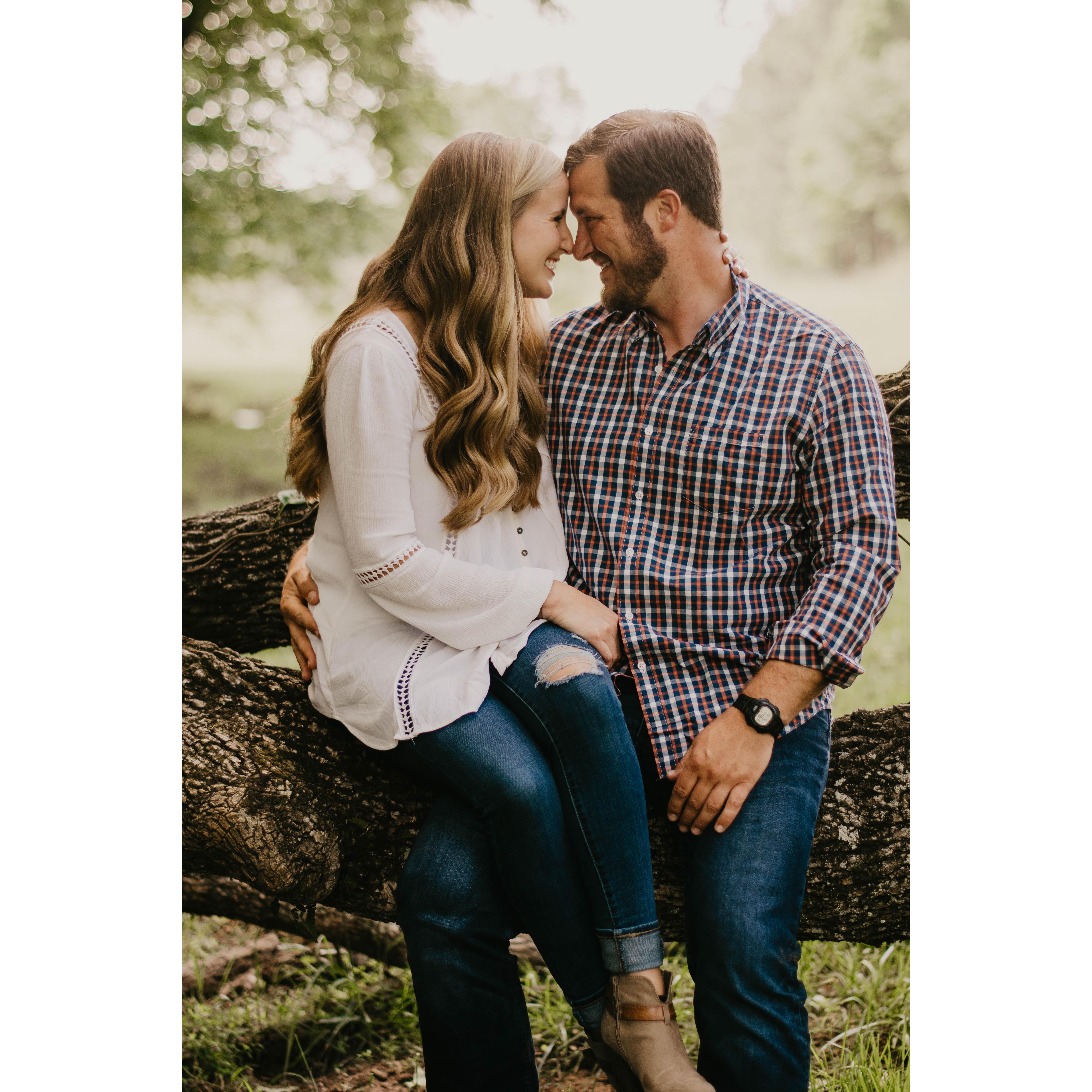 Engagement Photos by Cedar and Palm Photography.