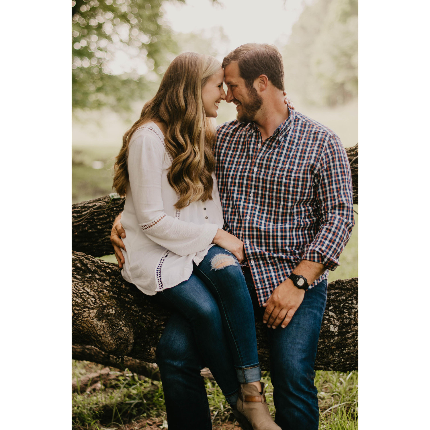 Engagement Photos by Cedar and Palm Photography.