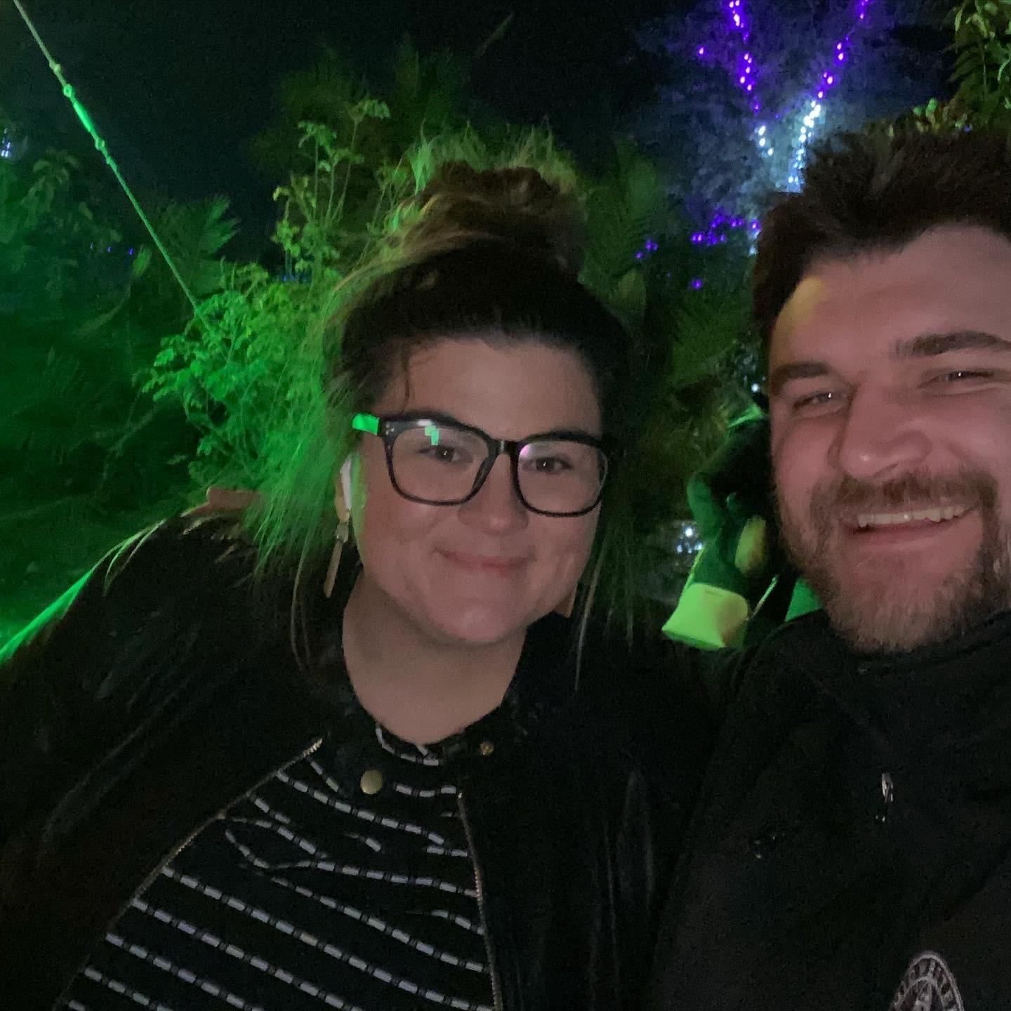Phoenix Zoo lights.