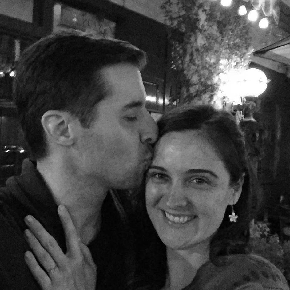 The Engagement Night, English Pub on Sunset Blvd, Hollywood — December 8, 2018.