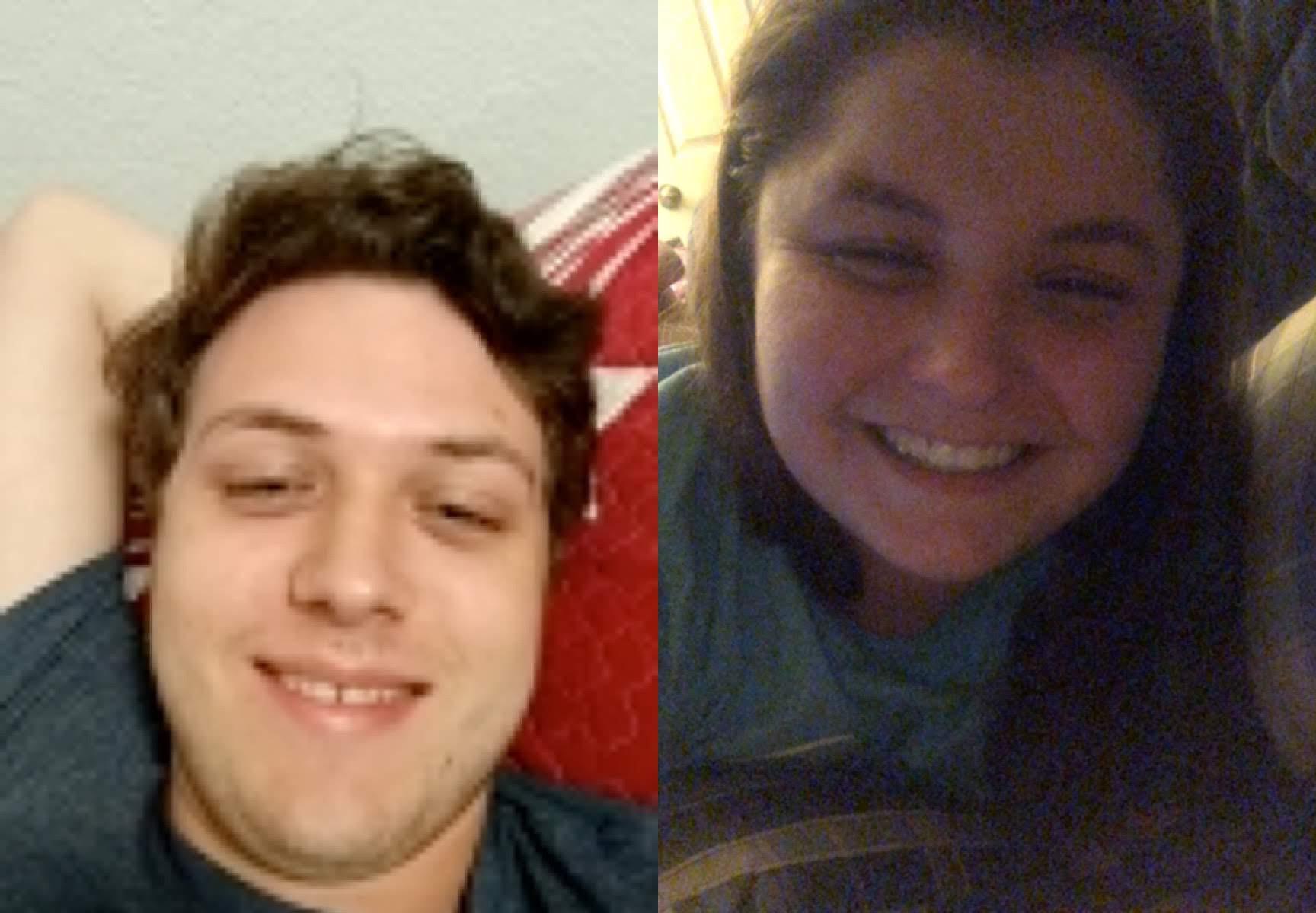 One of our many video chat dates